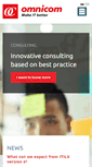 Mobile Screenshot of omnicom.sk